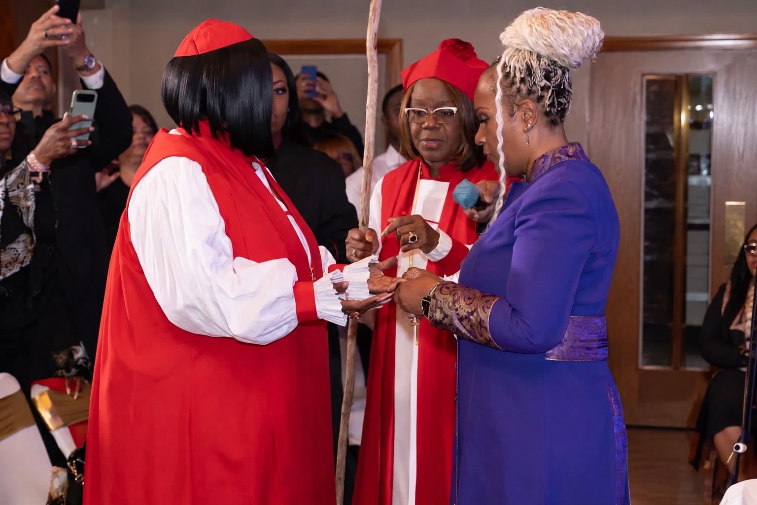 Commissioning ceremony for Apostle Dr. Kishma George
